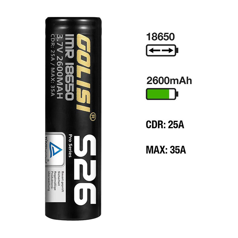 S26 18650 Battery
